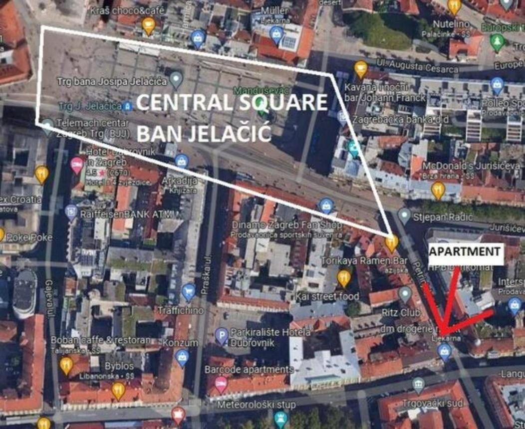 Zagreb Bunker At Main Square Apartman Kültér fotó